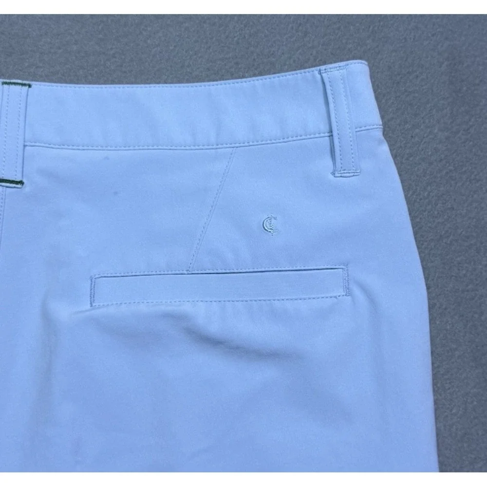 Criquet Shorts Mens 30 Performance Golf Chino Periwinkle Stretch Athleisure Dad